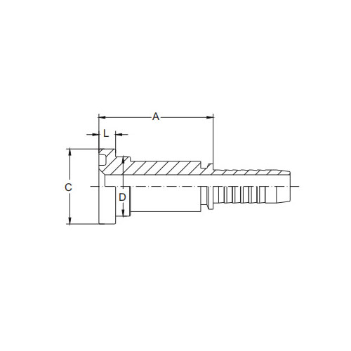 87311-SAE Flens 3000PSI Kegel 61